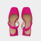 Talons Bulla Jones 65 en satin Rose
