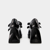 Escarpins Bulla Babies - Nodaleto - Cuir - Vernis Noir