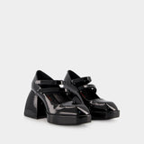 Escarpins Bulla Babies - Nodaleto - Cuir - Vernis Noir