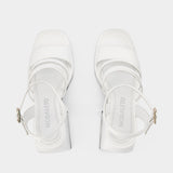 Sandales Bulla Chibi - Nodaleto - Cuir - Blanc