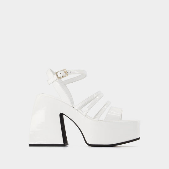 Sandales Bulla Chibi - Nodaleto - Cuir - Blanc