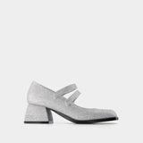 Escarpins Bulla Bacara - Nodaleto - Cuir - Silver Glitter