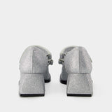 Escarpins Bulla Bacara - Nodaleto - Cuir - Silver Glitter