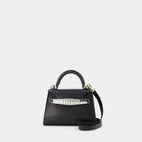Sac À Main Mini Eva - Elleme - Cuir - Noir