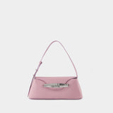 Sac Hobo Eva - Elleme - Cuir - Mauve