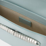 Sac Hobo Eva - Elleme - Cuir - Turquoise