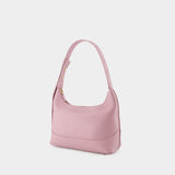 Sac Hobo Loop - Elleme - Cuir - Mauve