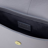 Sac Hobo Space - Elleme - Cuir - Gris/Bleu