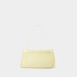 Sac Hobo Long Papillon - Elleme - Cuir - Vanille