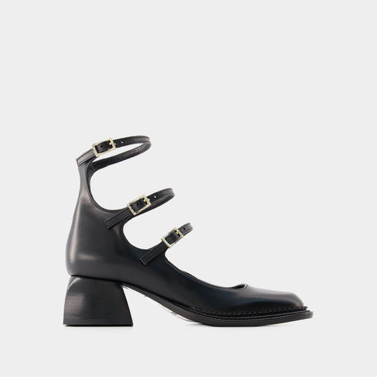 Escarpins Bulla London - Nodaleto - Cuir - Noir