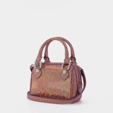 Sac Dora en Cuir Violet