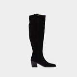 Bottes Esteban en Cuir Noir