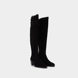 Bottes Esteban en Cuir Noir