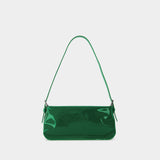 Sac Dulce en Cuir Verni Vert