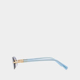 Lunettes - By Far - Acétate - Bleu