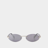 Lunettes - By Far - Métal - Métallique