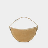 Sac Hobo Gib - By Far - Cuir - Kraft