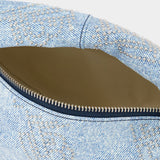 Sac À Main Baby Cush - By Far - Cuir - Denim