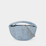 Sac À Main Baby Cush - By Far - Cuir - Denim