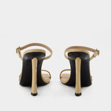 Mules Flick - By Far - Cuir - Kraft