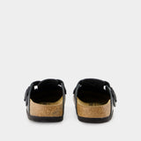 Boston Nl - Birkenstock - Cuir - Noir