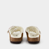 Sandales Arizona - Birkenstock - Cuir - Marron