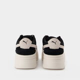 Baskets Mayze Stack en Cuir Noir