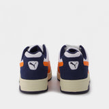 Baskets Slipstream Retro en Cuir Blanc