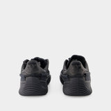 Sneakers Scuba Stan Craig Green en Cuir Noir