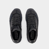 Sneakers Scuba Stan Craig Green en Cuir Noir