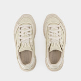 Sneakers Scuba Stan Craig Green en Cuir Gris