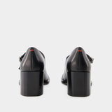 Talons Anya - Aeyde - Cuir - Noir