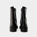 Bottines Isa - Aeyde - Cuir - Noir