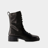 Bottines Isa - Aeyde - Cuir - Noir