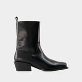 Bottines Bill - Aeyde - Cuir - Noir