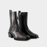 Bottines Bill - Aeyde - Cuir - Noir