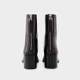 Bottines Amina - Aeyde - Cuir - Noir
