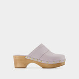 Sabots Bibi - Aeyde - Cuir - Lilas