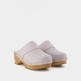 Sabots Bibi - Aeyde - Cuir - Lilas