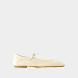 Ballerines Uma - Aeyde - Cuir - Beige