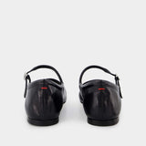 Babies Uma - Aeyde - Cuir - Noir