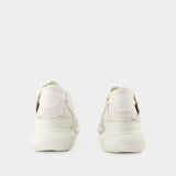 Sneakers Qasa - Y-3 - Cuir - Blanc Cassé