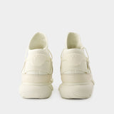 Sneakers Qasa - Y-3 - Cuir - Beige/Blanc