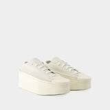 Sneakers Renga Lo - Y 3 - Cuir - Blanc