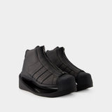 Sneakers Pwr Pro - Y 3 - Cuir - Noir