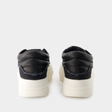 Sneakers Y-3 Marathon Tr - Y-3 - Cuir - Blanc Cassé