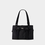Sac À Bandoulière Convertible - Y-3 - Synthétique - Noir