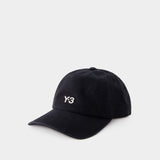 Casquette - Y-3 - Coton - Noir