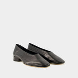 Ballerines Delia - Aeyde - Cuir - Noir