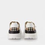 Sneakers Lf Tnr New Regis L Chk - Burberry - Coton - Motif check